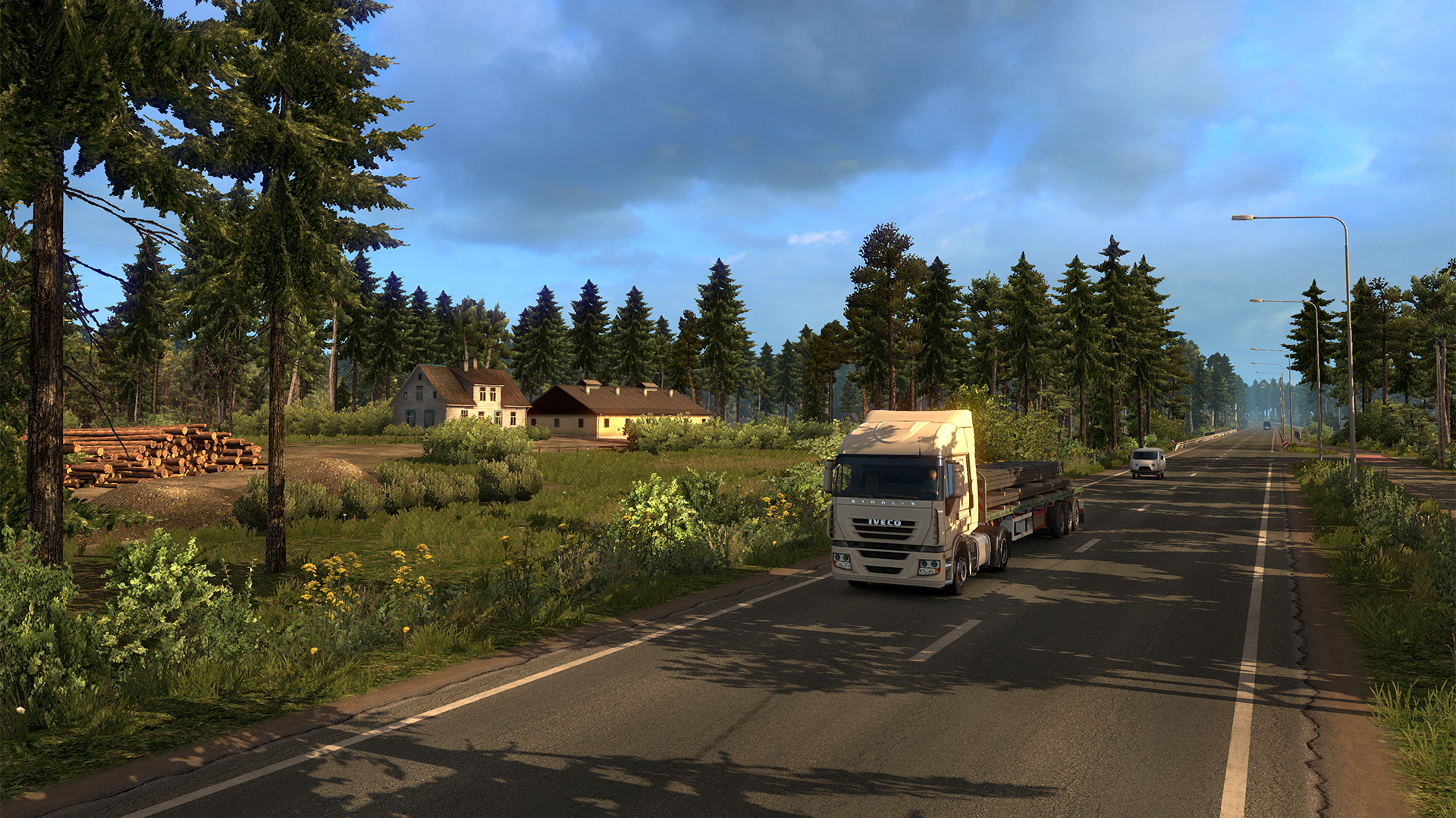Euro truck simulator 2 beyond the baltic sea trainer